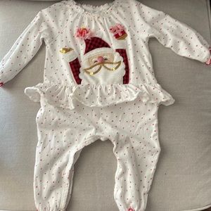MudPie Santa Christmas Outfit
